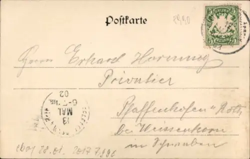 Ak Bodensee, Dampfer Bavaria