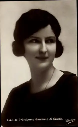 Ak Prinzessin Giovanna di Savoia, Zariza Joanna von Bulgarien, Portrait