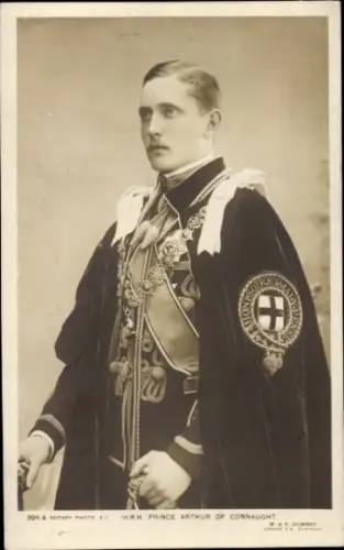 Ak Prince Arthur of Connaught, Portrait