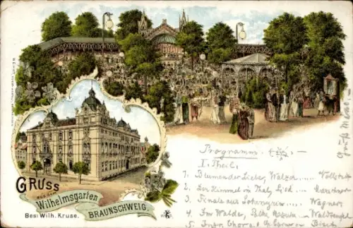 Litho Braunschweig in Niedersachsen, Wilhelmsgarten
