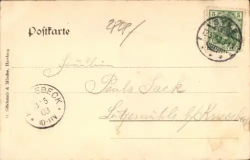 Ak Syke in Niedersachsen, Mühlendamm