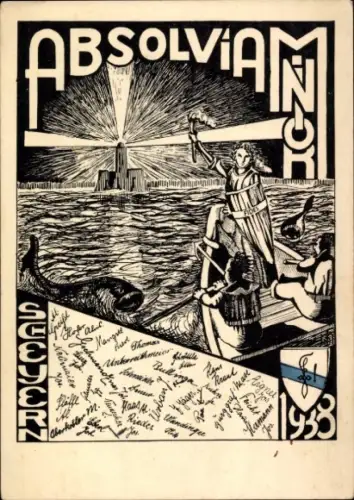 Studentika Ak Scheyern in Oberbayern, Absolvia Minor 1938