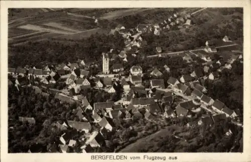 Ak Bergfelden Sulz am Neckar, Luftbild