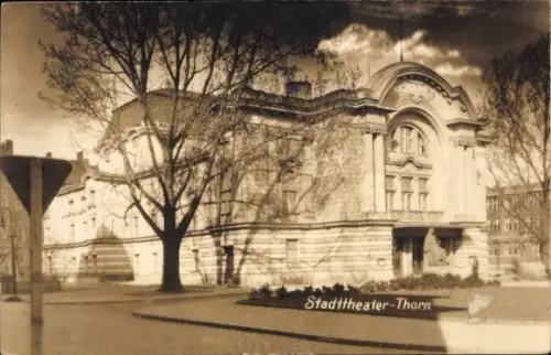 Ak Toruń Thorn Westpreußen, Stadttheater