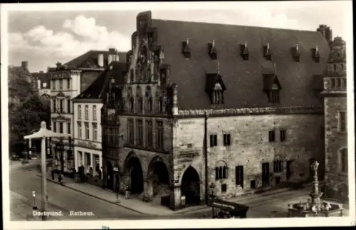 Ak Dortmund im Ruhrgebiet, Rathaus