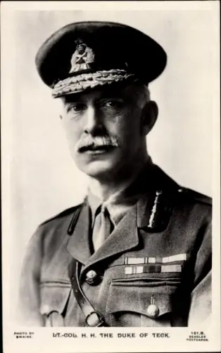 Ak Duke of Teck, Portrait