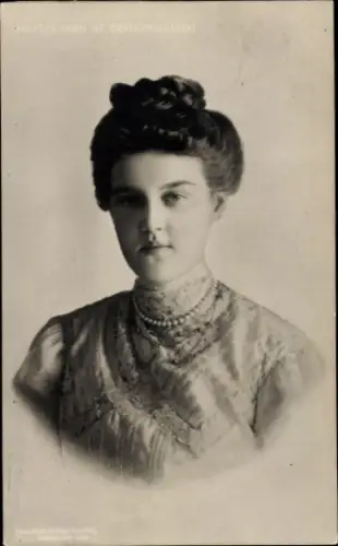 Ak Marija Pawlowna Romanowa, Prinzessin Maria von Schweden, Portrait