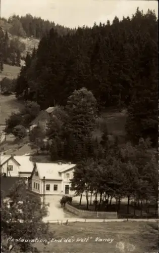 Ak Reg. Karlsbad, Restauration End der Welt, Nancy