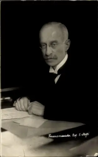 Ak Politiker Edgar Jaffé, Porträt