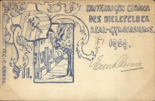 Studentika Ak Bielefeld in Nordrhein Westfalen, Einjährigen Corona des Bielefelder Gymnasiums