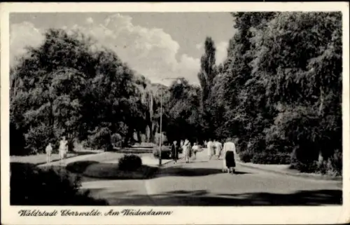 Ak Eberswalde, Am Weidendamm