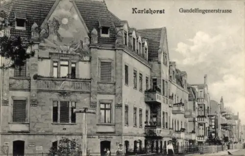 Ak Berlin Lichtenberg Karlshorst, Gundelfingenerstraße