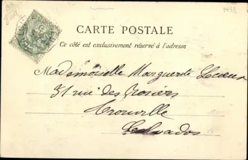 Ak Verneuil Eure, Vieille maison, rue des Tanneries