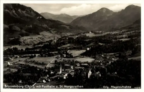 Ak Sankt Margarethen Brannenburg in Oberbayern, Landschaftsaufnahme, Postheim, St. Margarethen, F