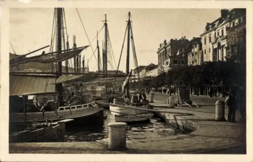 Ak Split Kroatien, Hafenpartie, Boote