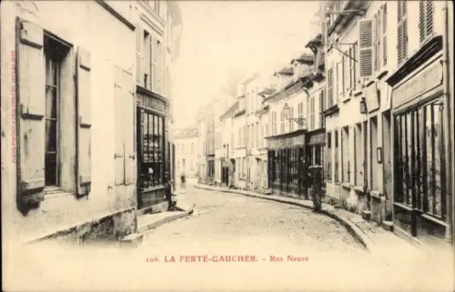CPA La Ferté Gaucher Seine et Marne, Rue Nauve