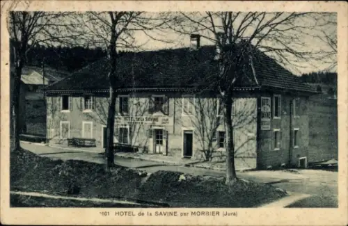 CPA Morbier Jura, Hotel de la Savine