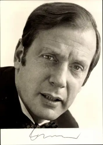 Ak Politiker Klaus von Dohnanyi, Portrait, Autogramm