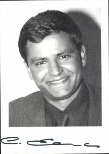 Autogrammkarte Politiker Sebastian Edathy, Autogramm