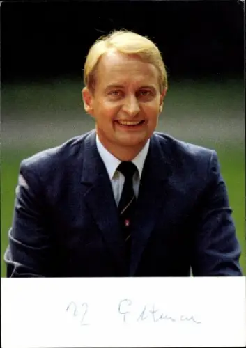 Foto Politiker Dr. Jürgen Echternach, CDU, Autogramm