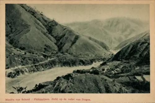 Ak Itogon Philippinen, Missien van Scheut, Talansicht