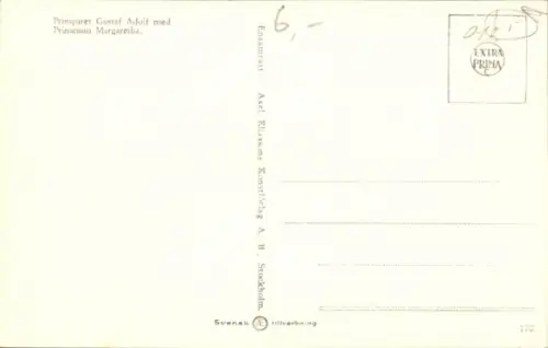 Ak Prinz Gustaf Adolf von Schweden, Prinzessin Sibylla, Prinzessin Margaretha