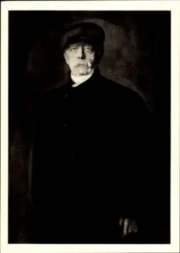Künstler Ak v. Lenbach, Franz, Fürst Otto von Bismarck, Portrait