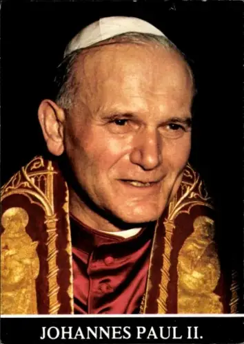 Ak Papst Johannes Paul II., Portrait
