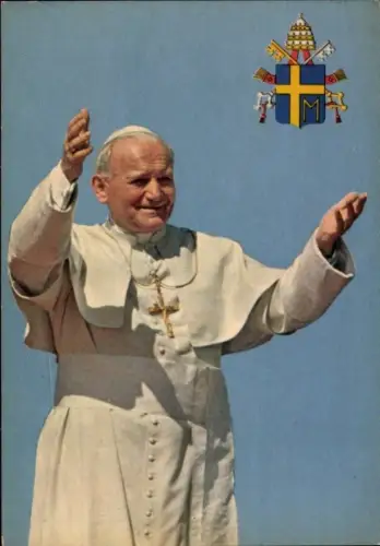Ak Papst Johannes Paul II., Portrait