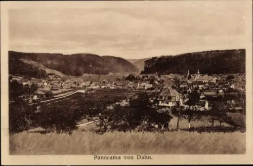 Ak Dahn in der Pfalz, Panorama von  Landschaft, Häuser, Bäume