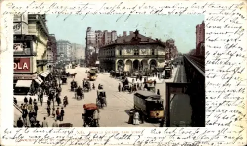 Ak New York City USA, Herald Square