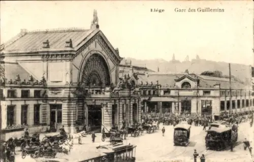 CPA Liège Liège Wallonie, Gare des Guillemins