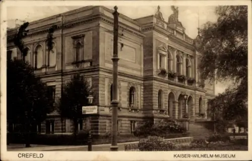 Ak Krefeld am Niederrhein, Kaiser Wilhelm Museum