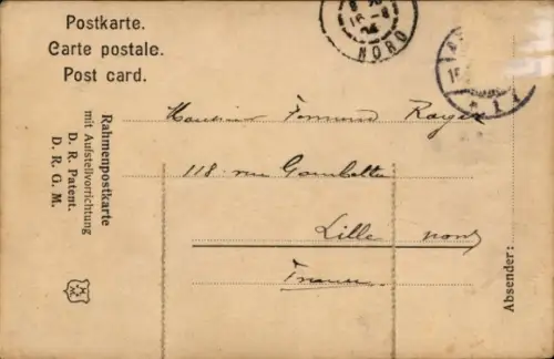 Ak Aachen, Aachen Dom,  Architektur, schwarz-weiß, Rahmenpostkarte