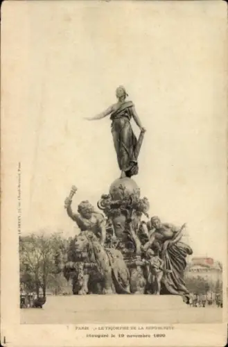 CPA Paris III, Triomphe de la République