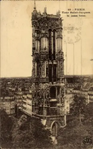 CPA Paris IV, Tour Saint Jacques