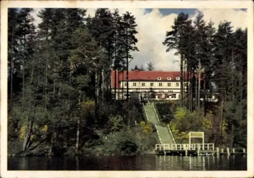 Ak Ruciane Nida Rudczanny Nidden Niedersee Masuren Ostpreußen, Kurhaus