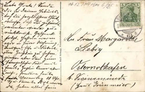Ak Ferdinand Graf von Zeppelin, Luftschiff über einem Ort