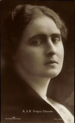 Ak Prințesa Elisaveta von Rumänien, Portrait