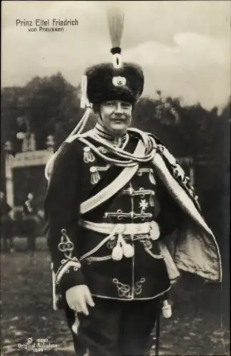 Ak Prinz Eitel Friedrich von Preußen, Portrait, Uniform
