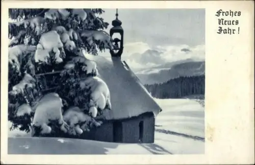 10 alte Ak Neujahrsgruß, diverse Ansichten