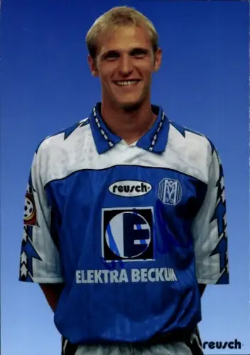 Autogrammkarte Fußballer Alexander Ukrow, SV Meppen, Autogramm