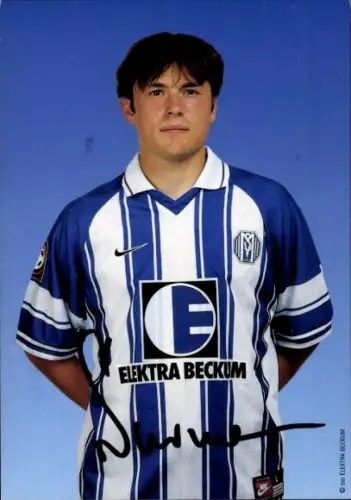 Autogrammkarte Fußballer Matthias Surmann, SV Meppen, Autogramm