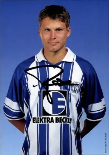 Autogrammkarte Fußballer Matthias Rose, SV Meppen, Autogramm