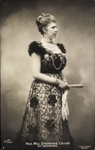 Ak Prinzessin Louise von Dänemark