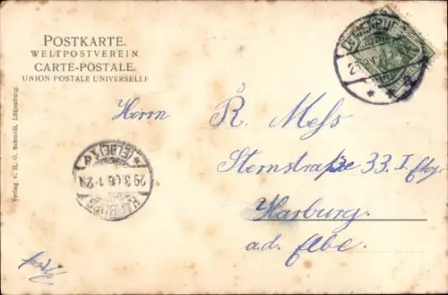 Ak Lütjenburg in Holstein, Bismarckturm, Mausoleum