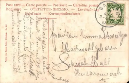 Ak Gauting in Oberbayern, Gesamtansicht