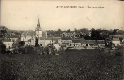 CPA Le Pin la Garenne Orne, vue panoramique