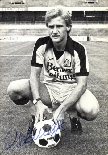 Autogrammkarte Fußballer Roland Schönenberge, BSC Young Boys, Autogramm