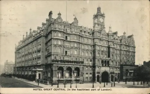 Ak London England, Hotel Great Central